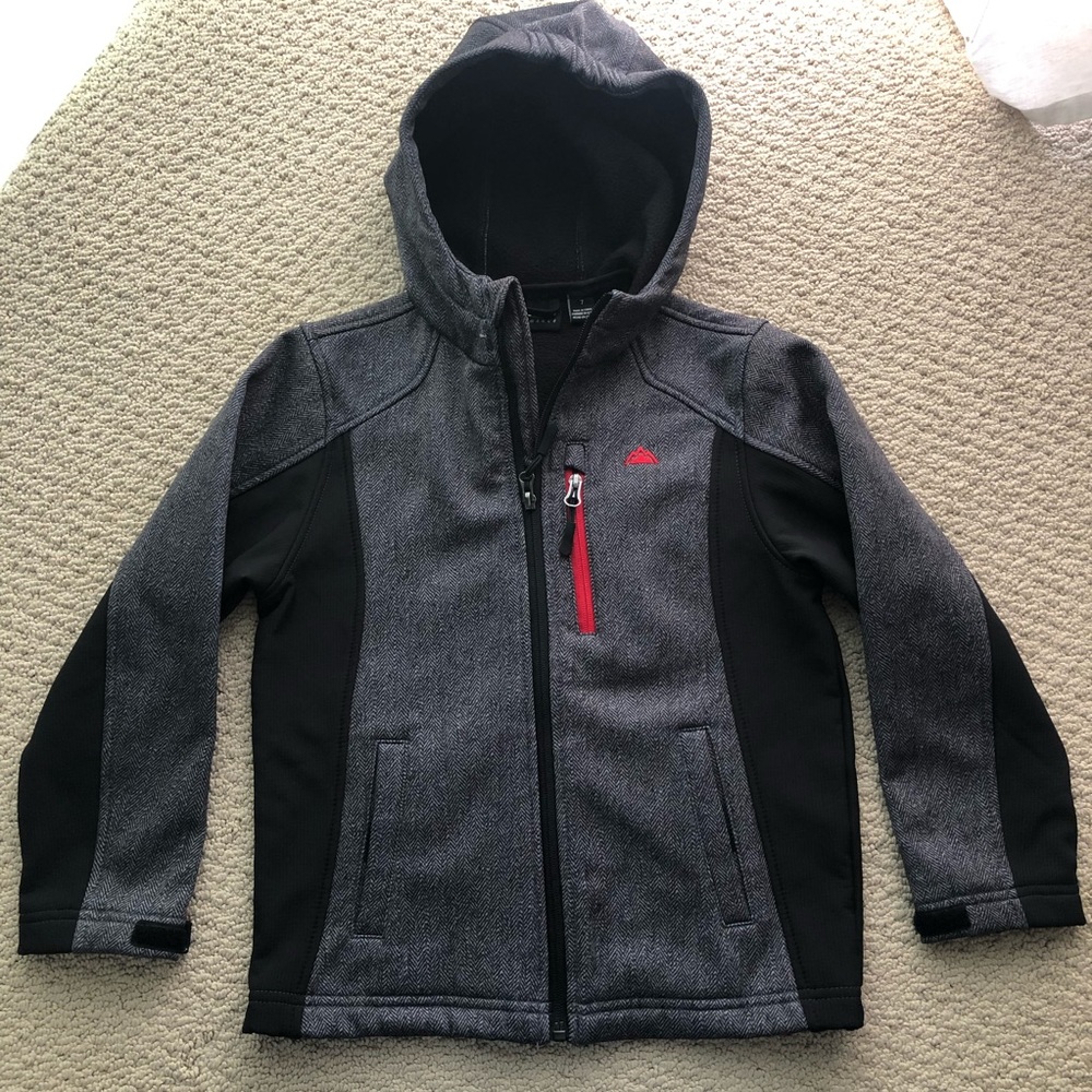 Snozu Fleece Lined Shell Jacket Size 7
